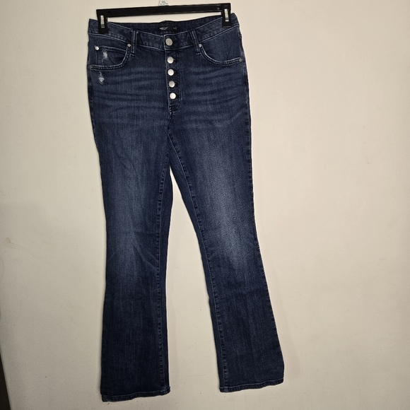Boot cut button fly 10 long Simply Vera jeans - Picture 1 of 6